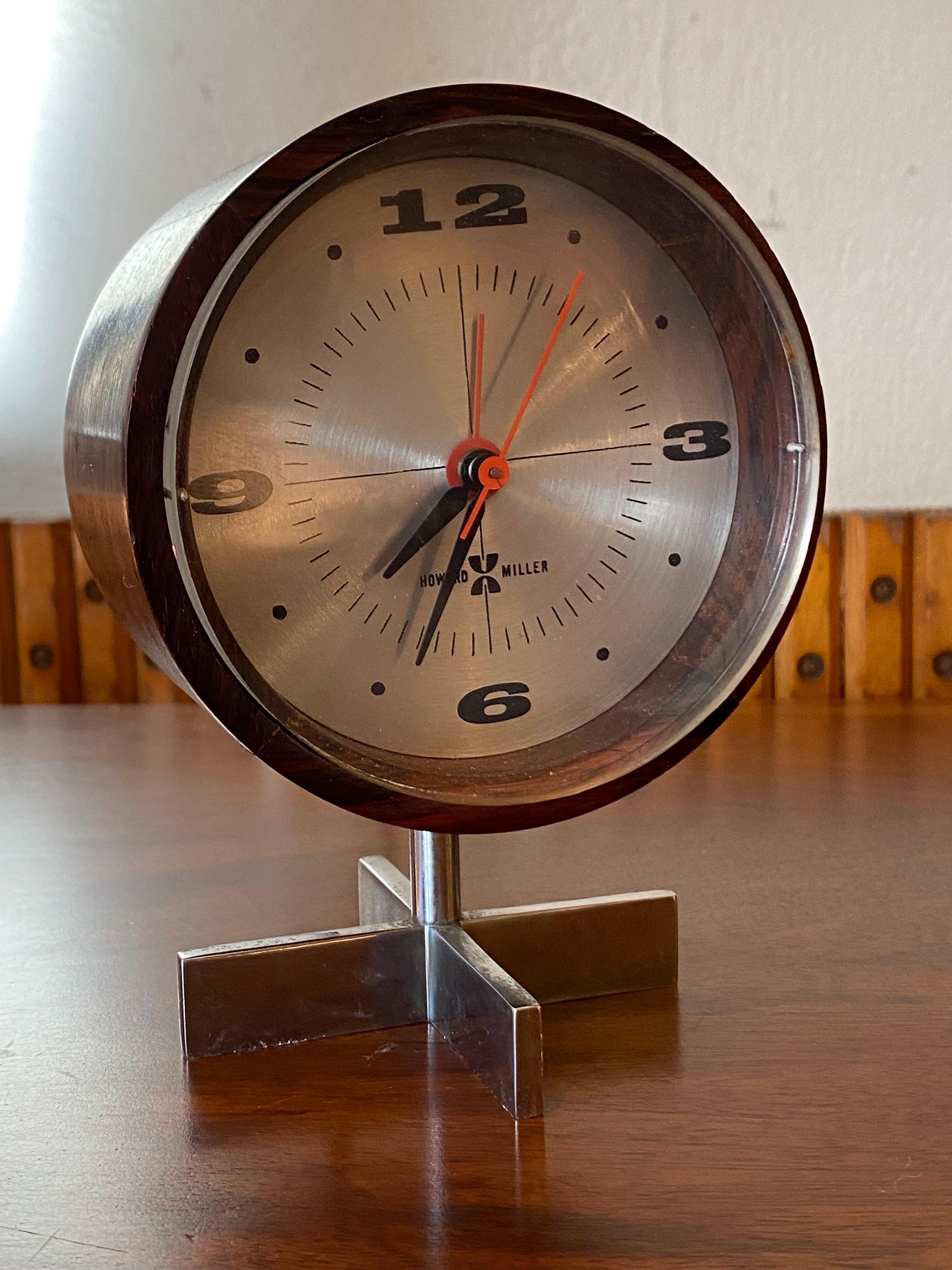 Howard Miller Desk Clock by Design Office of George Nelson For Sale 3