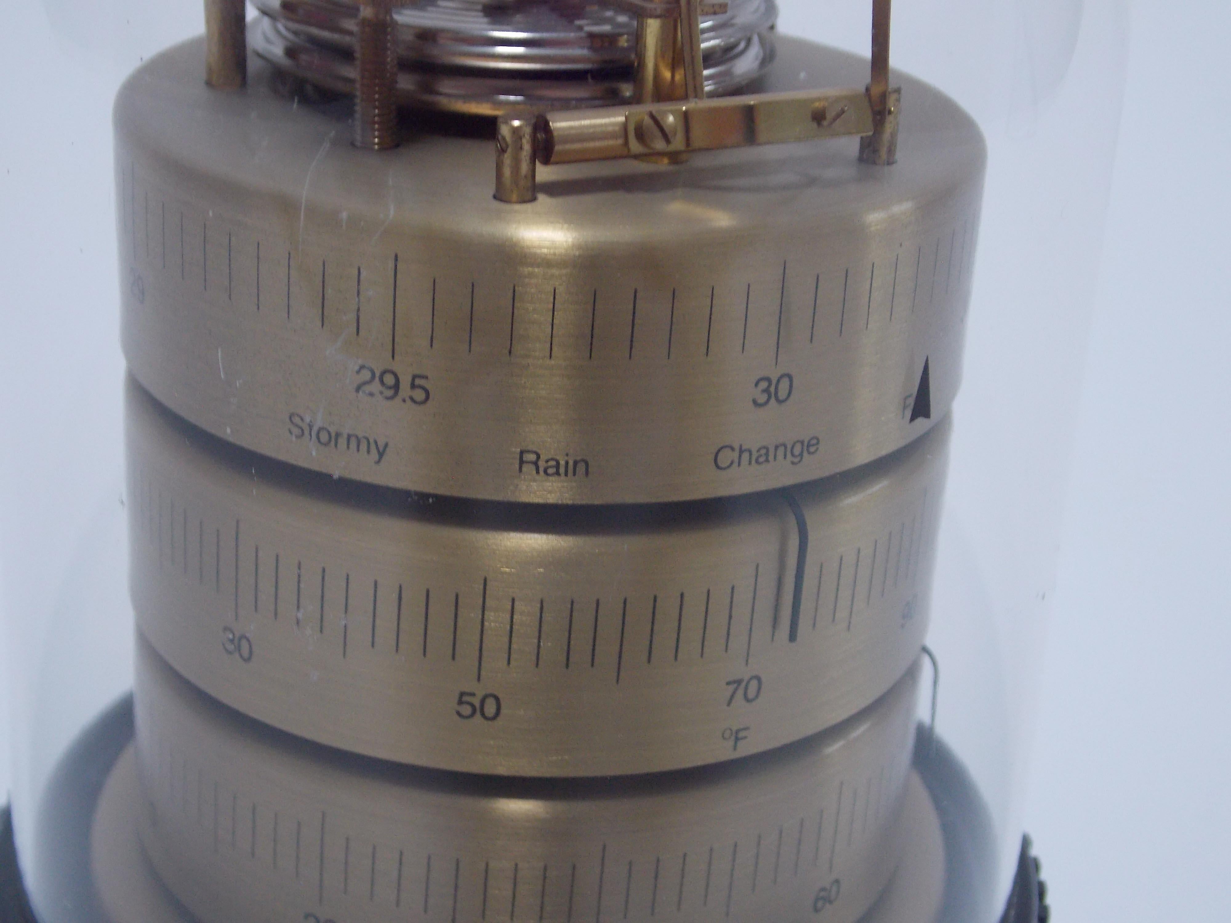North American Howard Miller Domed Barometer For Sale
