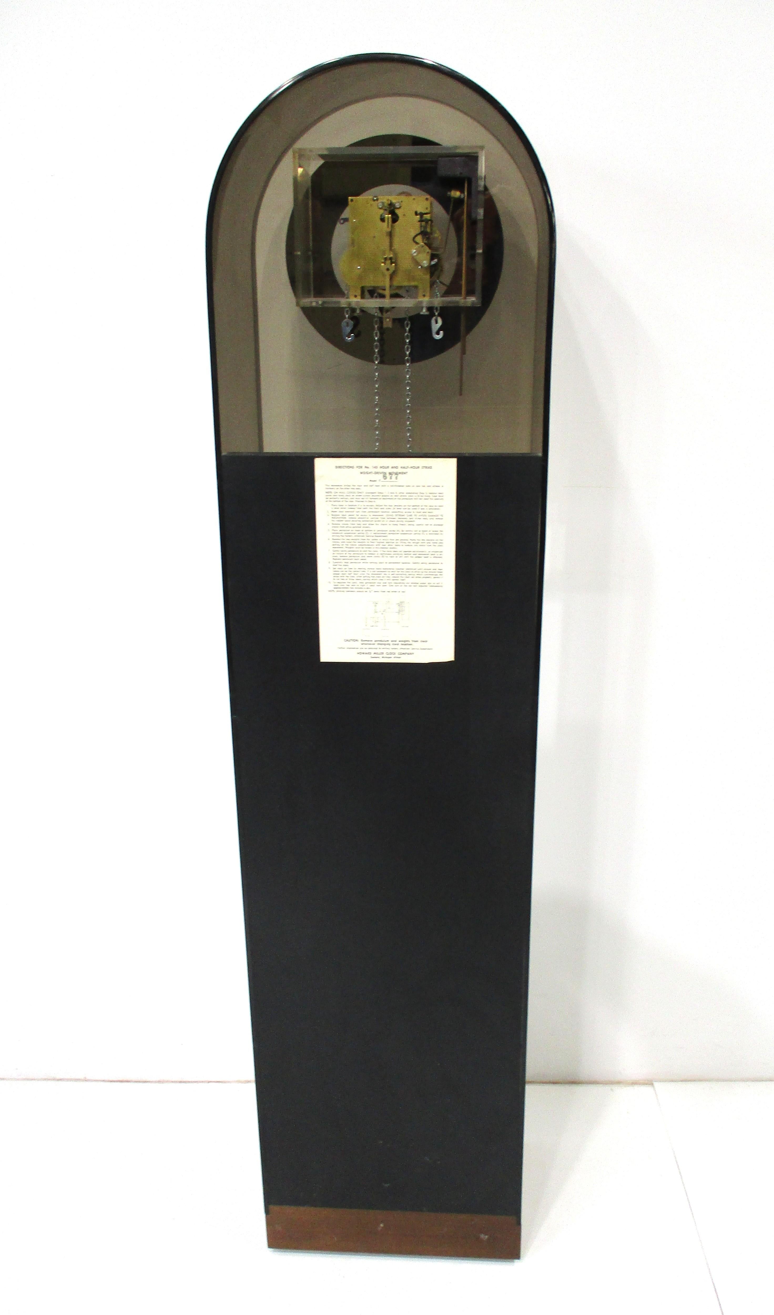 Howard Miller George Nelson Grandfather Clock Model 677 For Sale 5