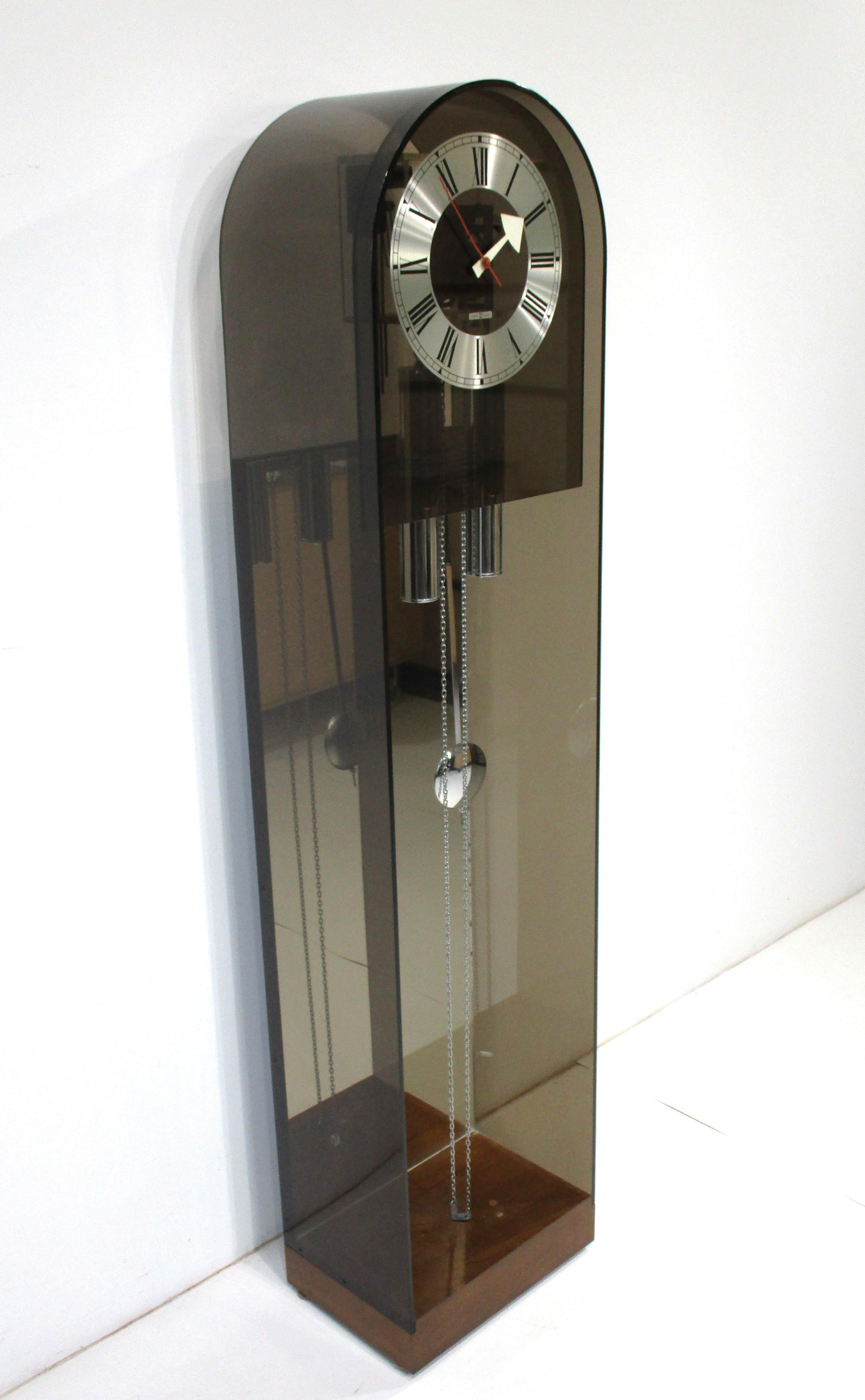 American Howard Miller George Nelson Grandfather Clock Model 677 For Sale