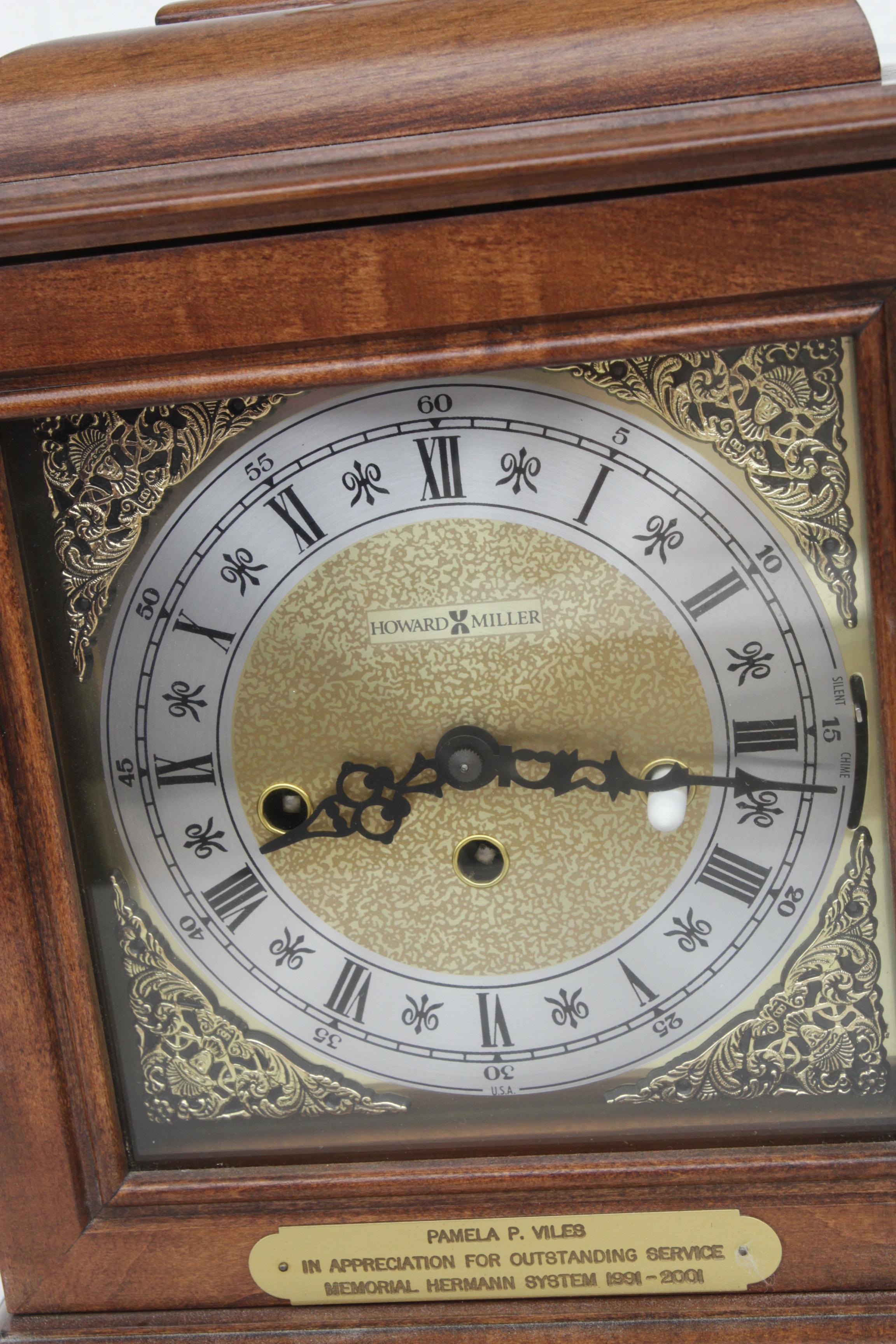 Howard Miller Graham Bracket Mantel Clock For Sale 5