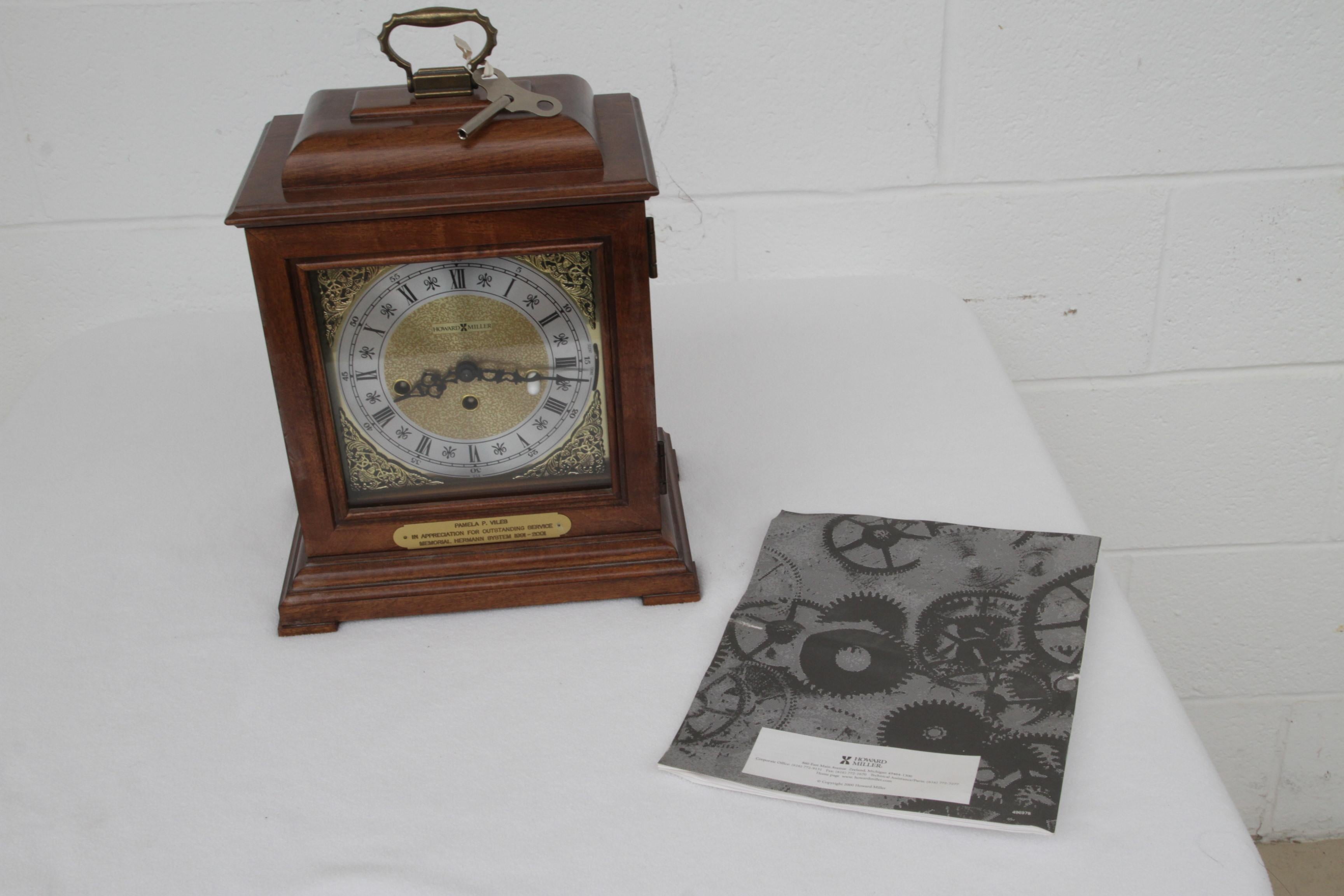 Howard Miller Graham Bracket Mantel Clock For Sale 2