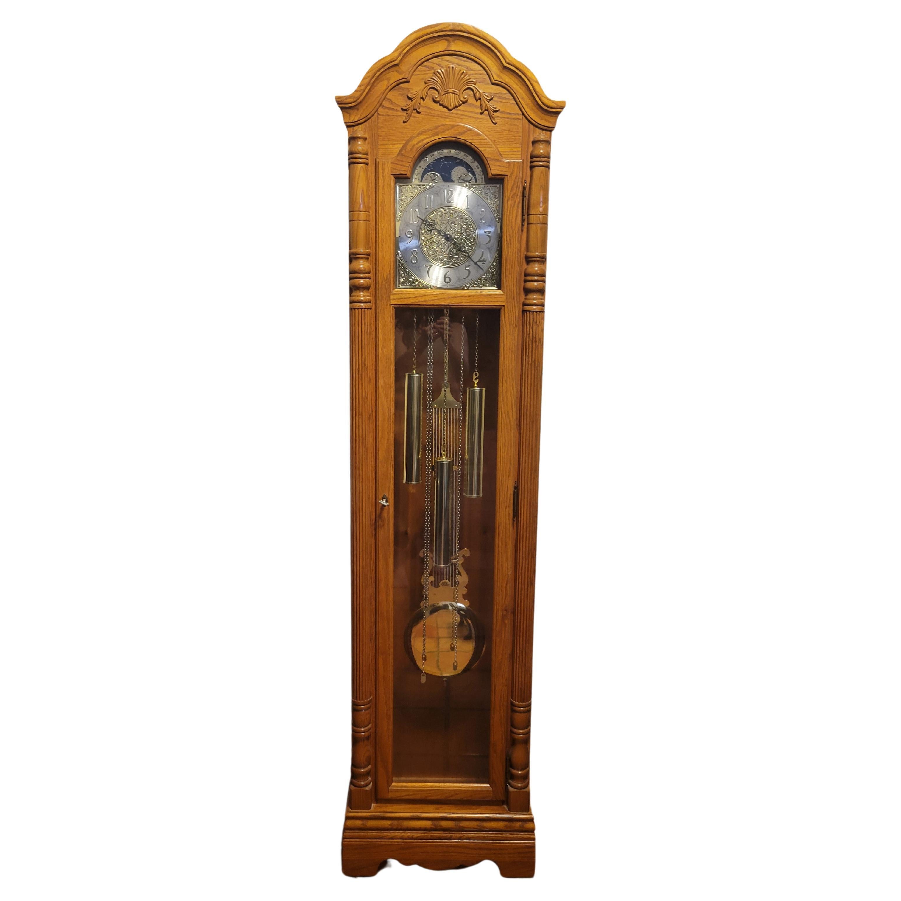 Howard Miller Floor (Grandfather) Clock, Model #610-892, Westminster Chime For Sale