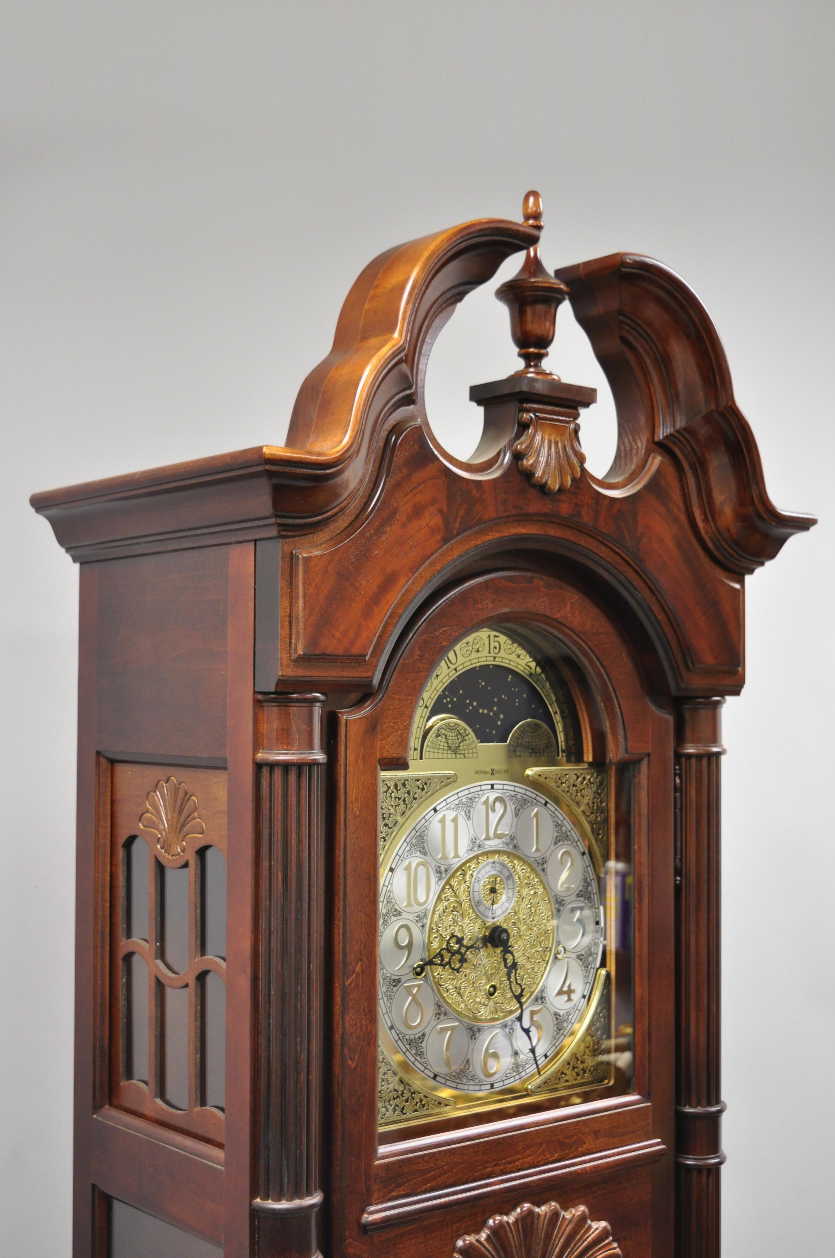 howard miller vintage grandfather clock