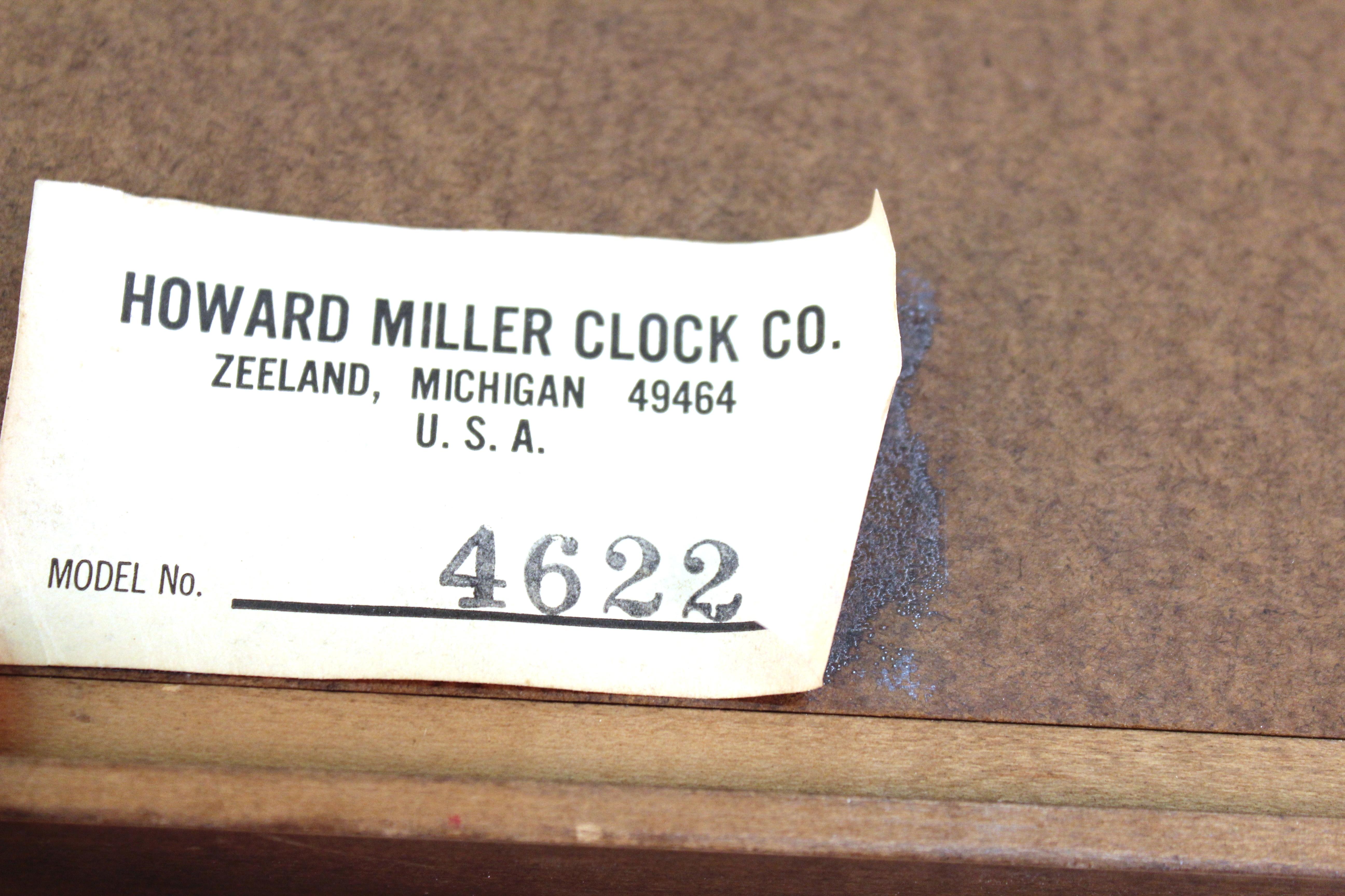 Howard Miller Mid-Century Modern Illuminated Time Table World Clock 5