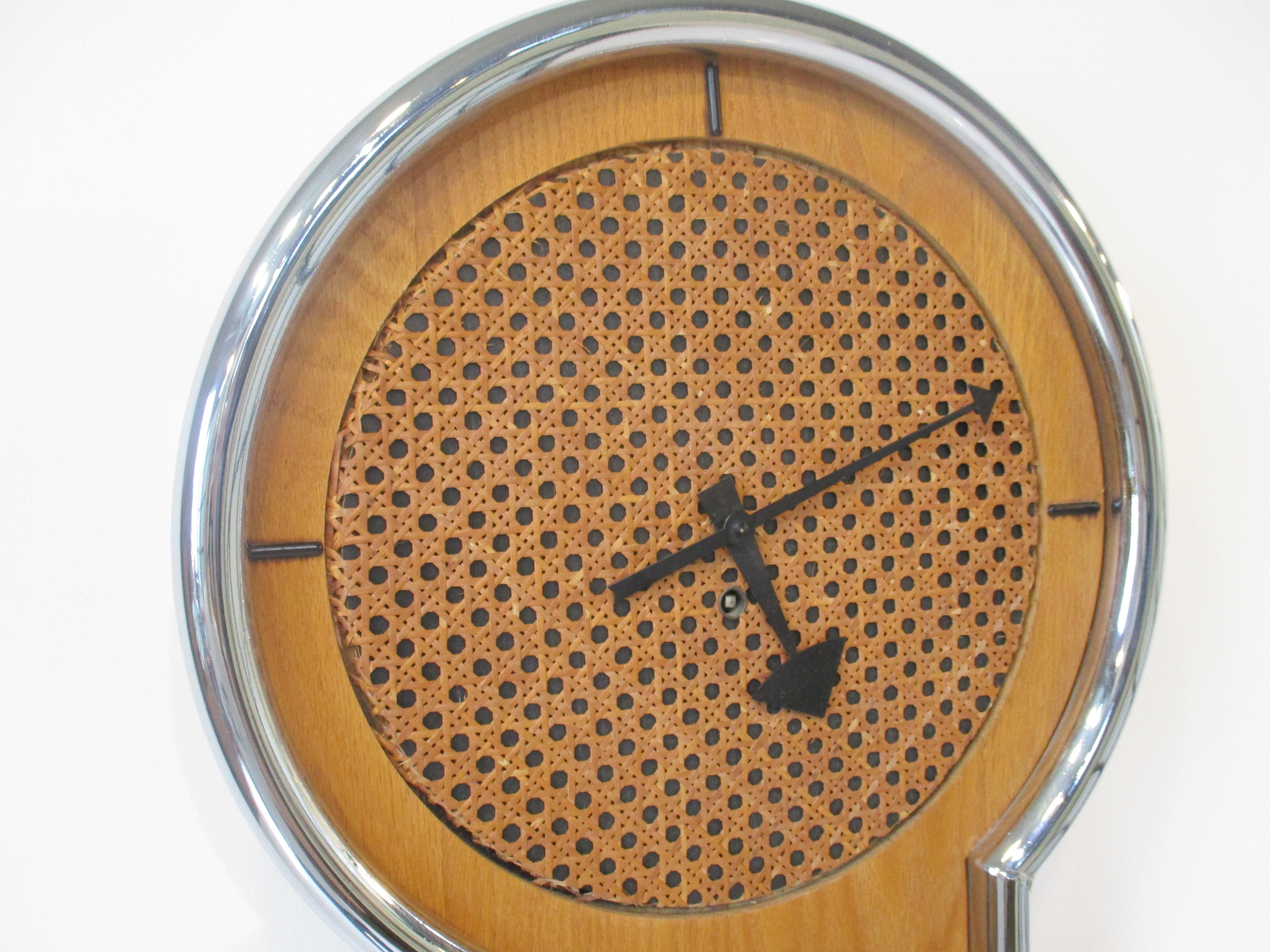 American Howard Miller Wall Clock # 614 George Nelson Styled