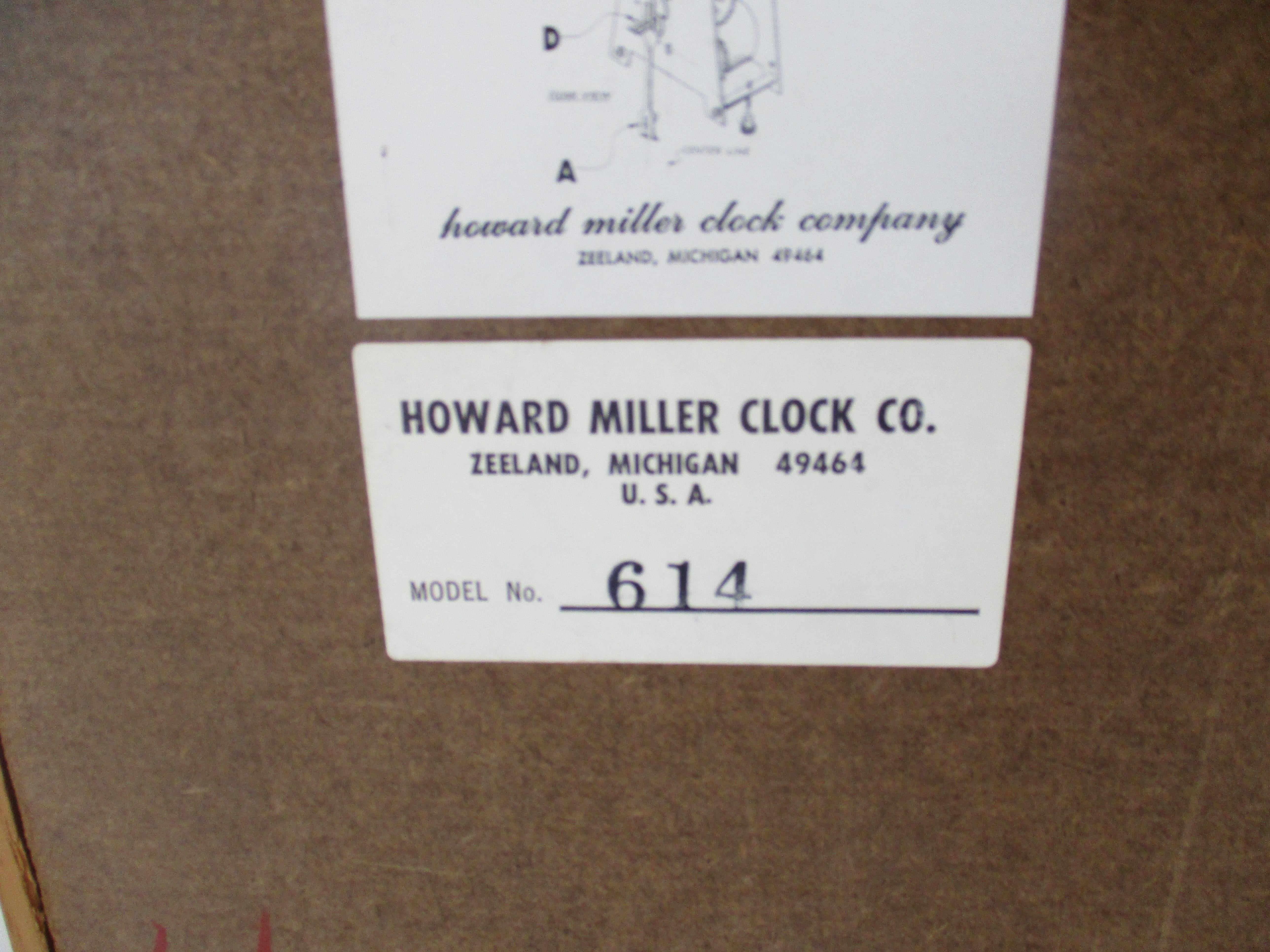 Howard Miller Wall Clock # 614 George Nelson Styled 2