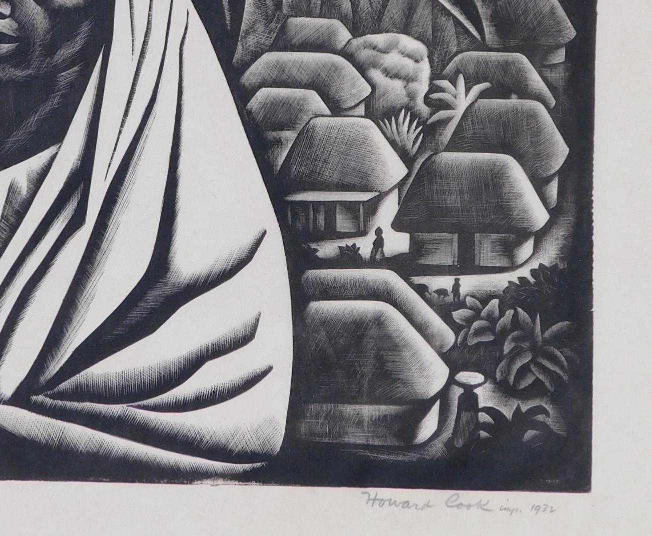 Howard Cook Original Wood-Engraving, 1932 - 