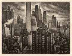 Vintage 'Soaring New York' — 1930s American Modernism, New York City