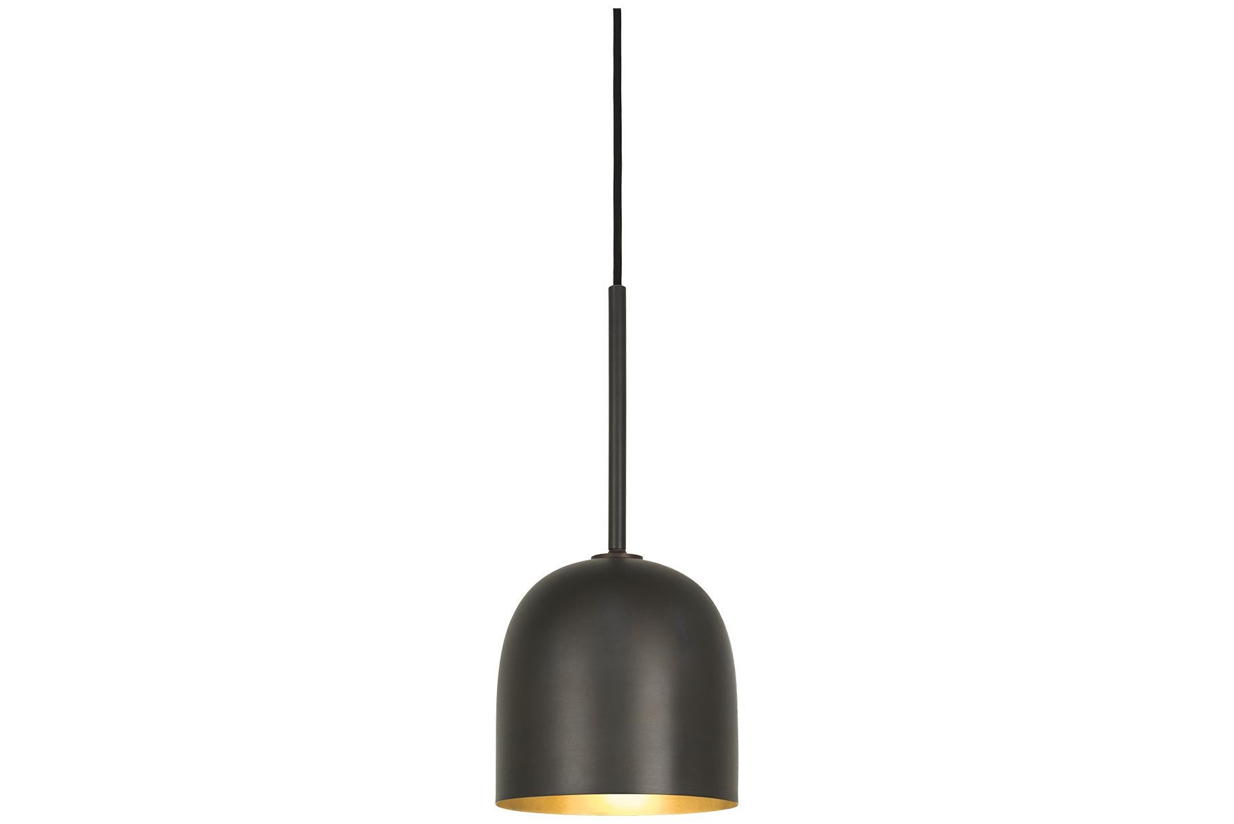 Mid-Century Modern Howard Pendant Lamp, Gunmetal For Sale