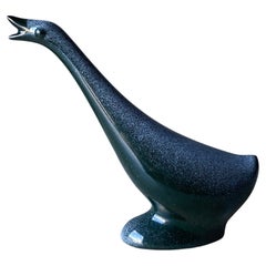 Antique Howard Pierce Ceramic Goose, 1960s