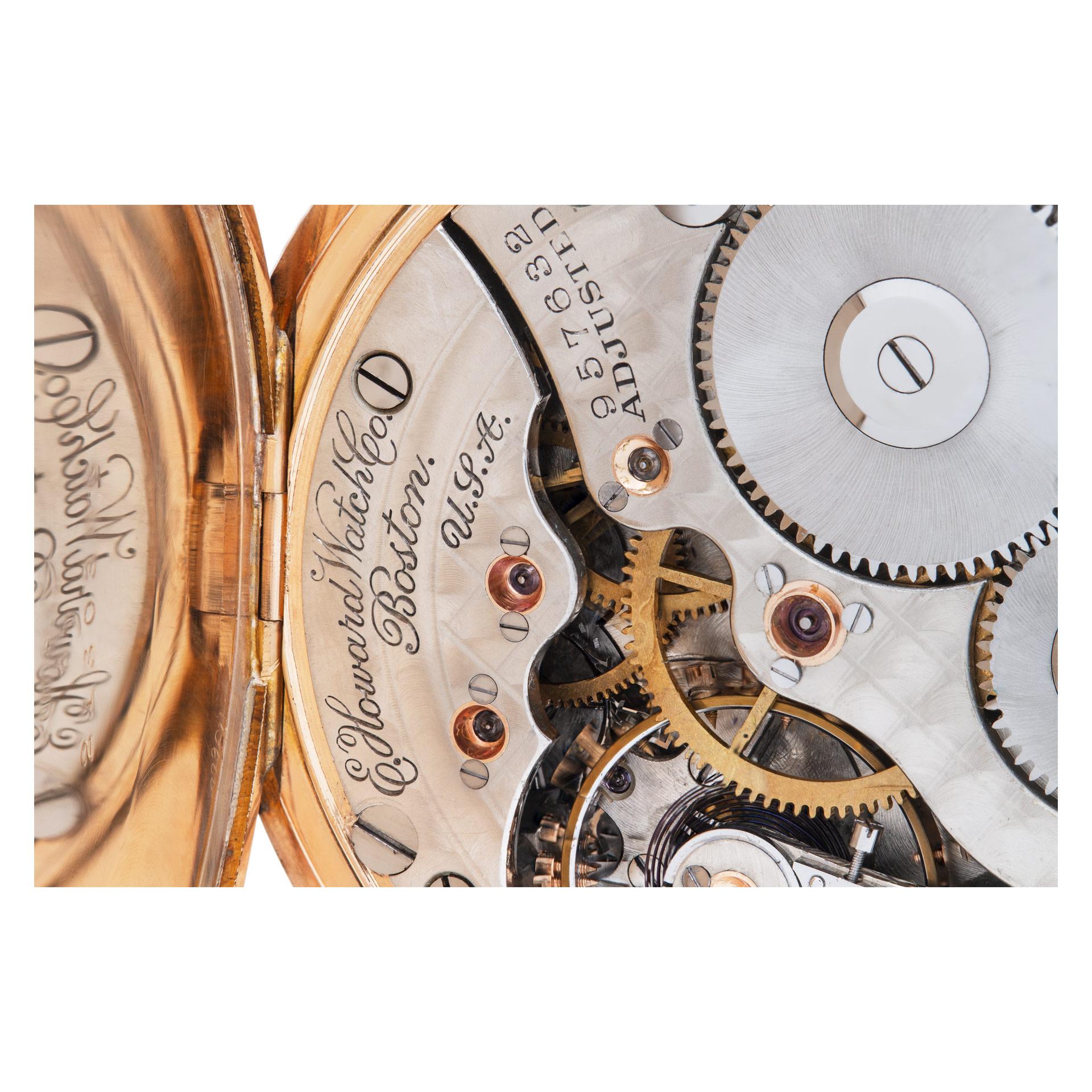 Reloj de bolsillo Howard 50mm 1234 4