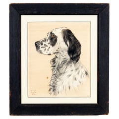 Howard Proctor Portrait of an English Setter