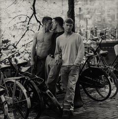 John, Gary et Kris, Amsterdam