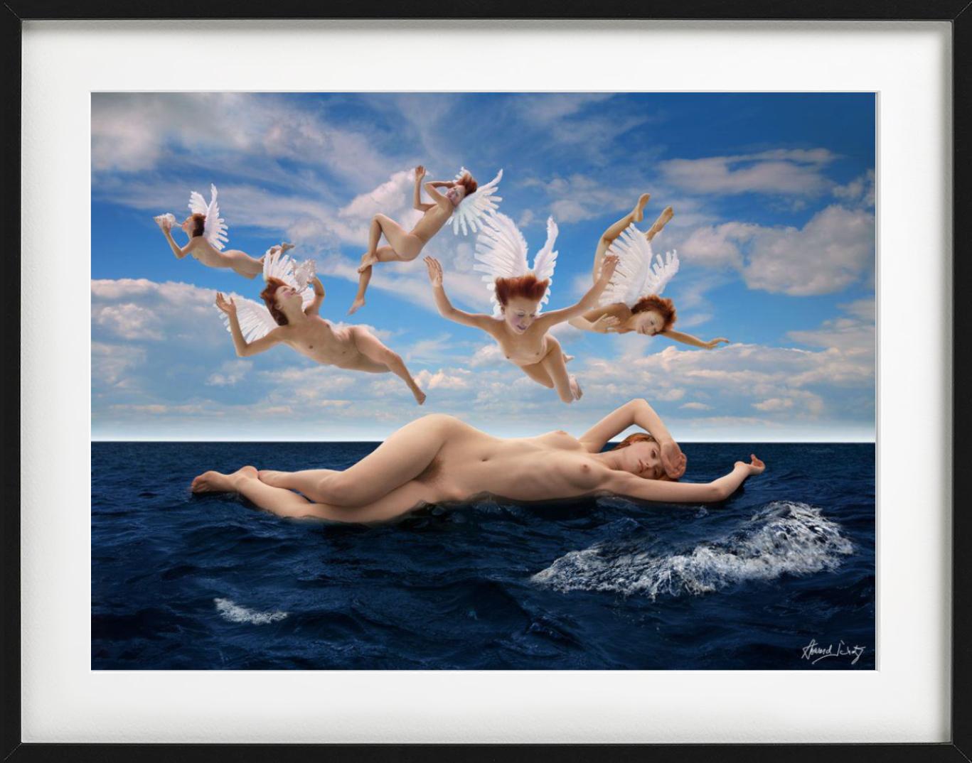 Anthologie, Geburt der Venus, Kunstfotografie (Grau), Color Photograph, von Howard Schatz