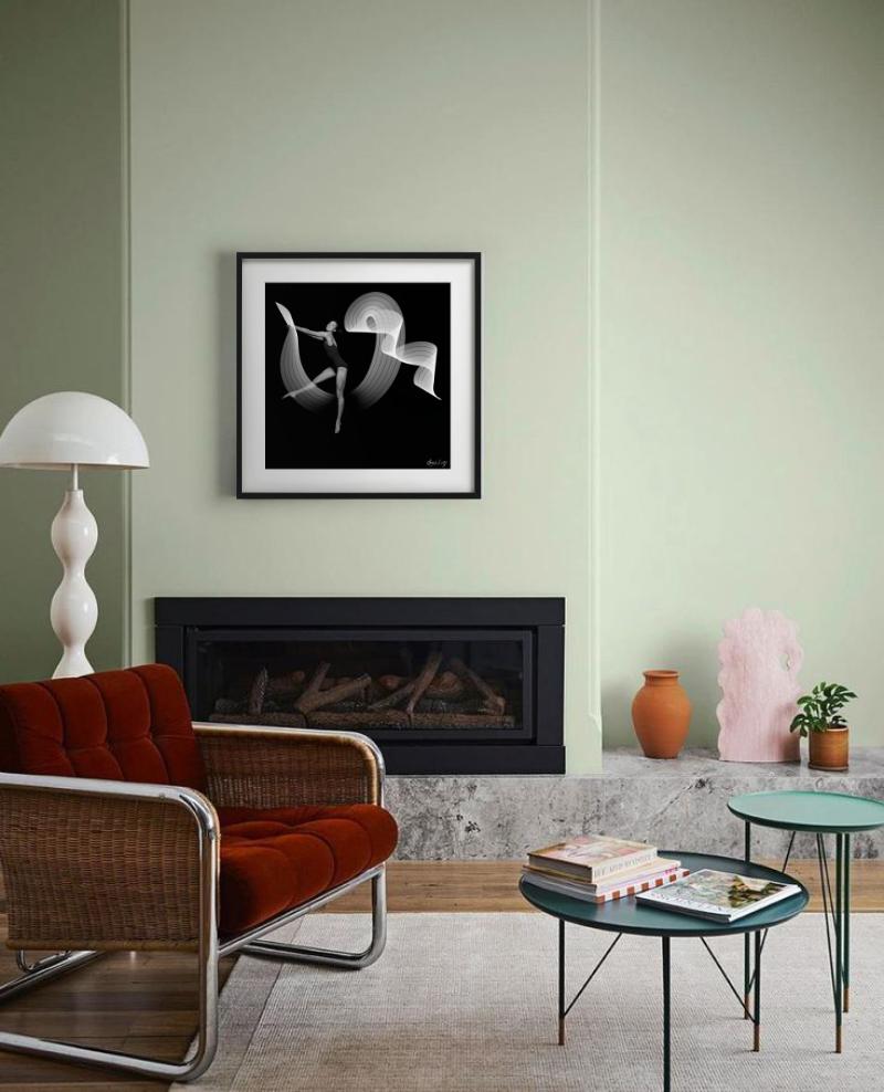 A woman dances in a dark room and traces light shapes with her fingertips, creating dynamic photography by Howard Schatz.

All prints are limited edition. Available in multiple sizes. High-end framing on request.

All prints are done and signed by