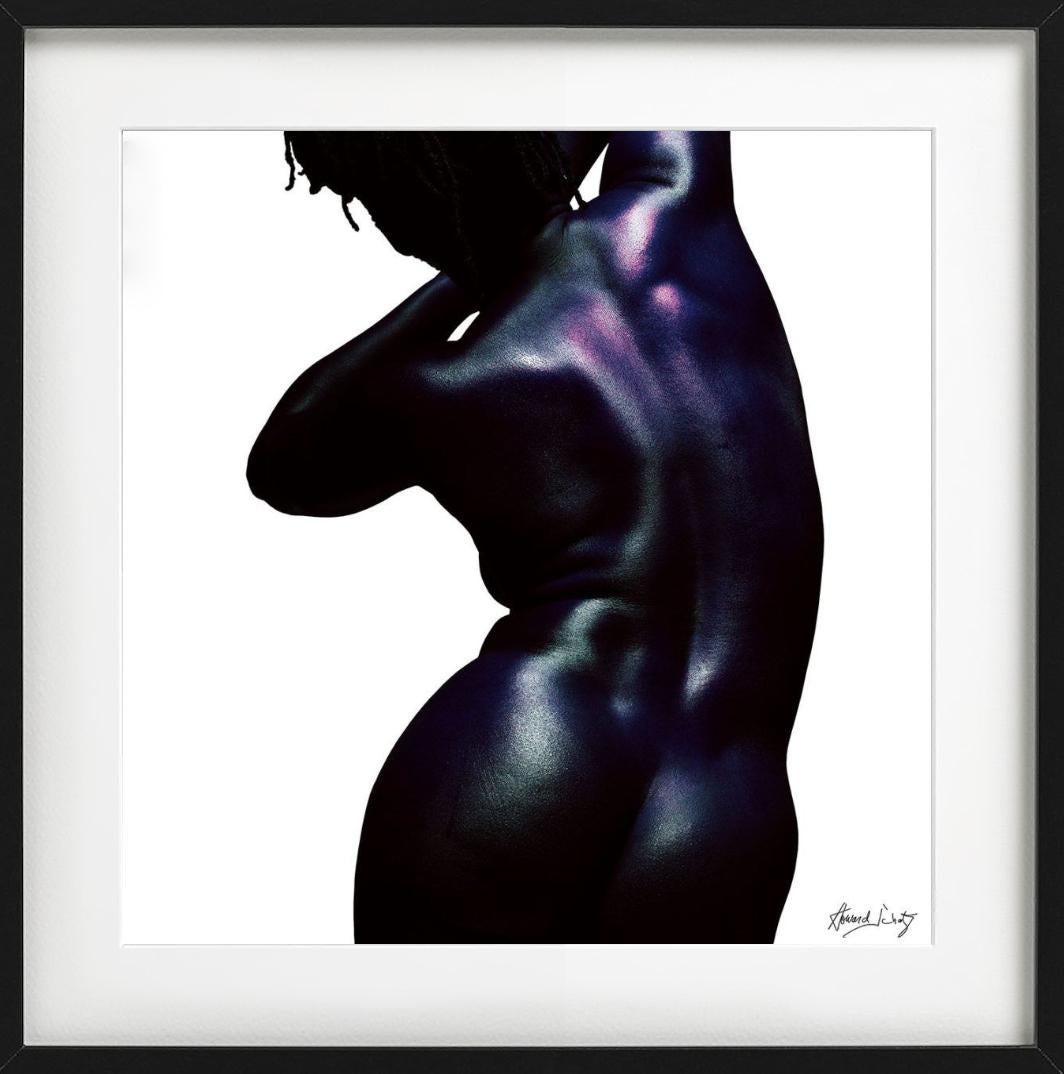Estudio de espalda, Christal Brown, Fotografía artística - Figurative Photograph Negro de Howard Schatz