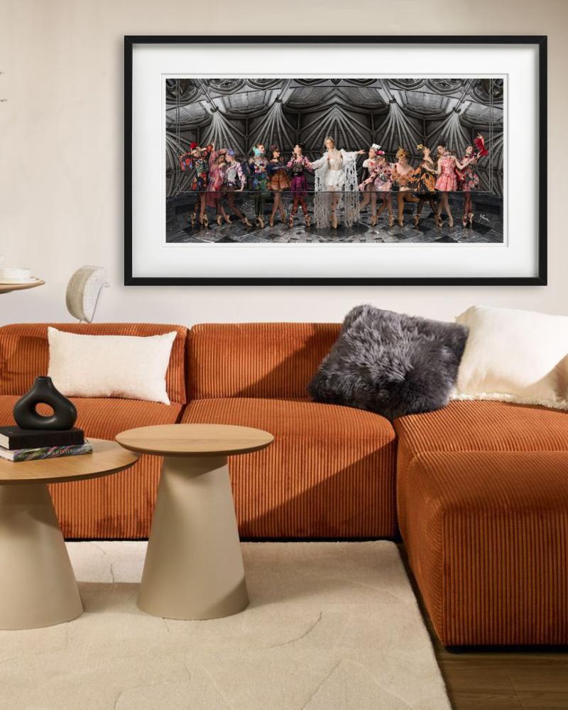 Ballerinas At The Last Supper, Fine Art Photography, 2025 For Sale 7