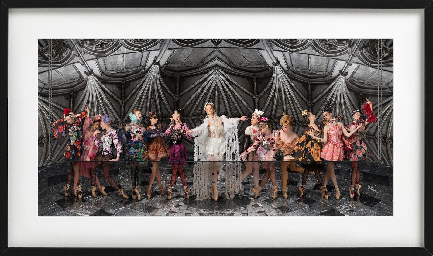 Ballerinas at the last supper, photographed by Howard Schatz.

All prints are limited edition. Available in multiple sizes. High-end framing on request.

All prints are done and signed by the artist. The collector receives an additional certificate