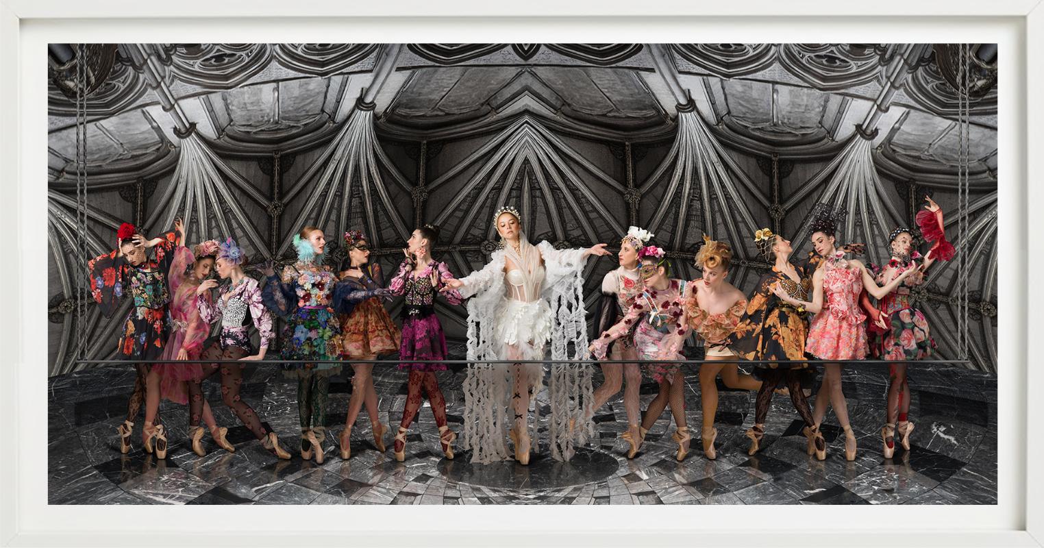 Ballerinas At The Last Supper, Fine Art Photography, 2025 For Sale 4