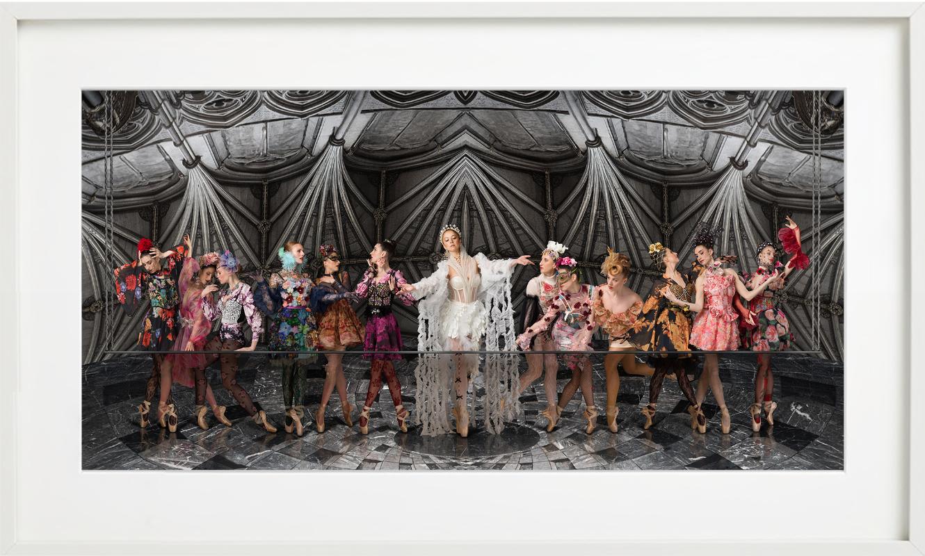 Ballerinas At The Last Supper, Fine Art Photography, 2025 For Sale 6