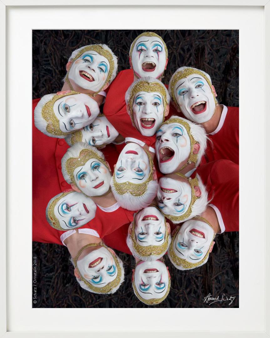 Cirque #4498 ANTHOLOGY - Group of Clown Performers, Fine Art Photography, 2018 For Sale 7