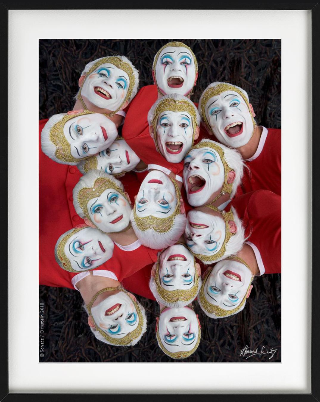 Cirque #4498 ANTHOLOGY - Group of Clown Performers, Fine Art Photography, 2018 For Sale 2