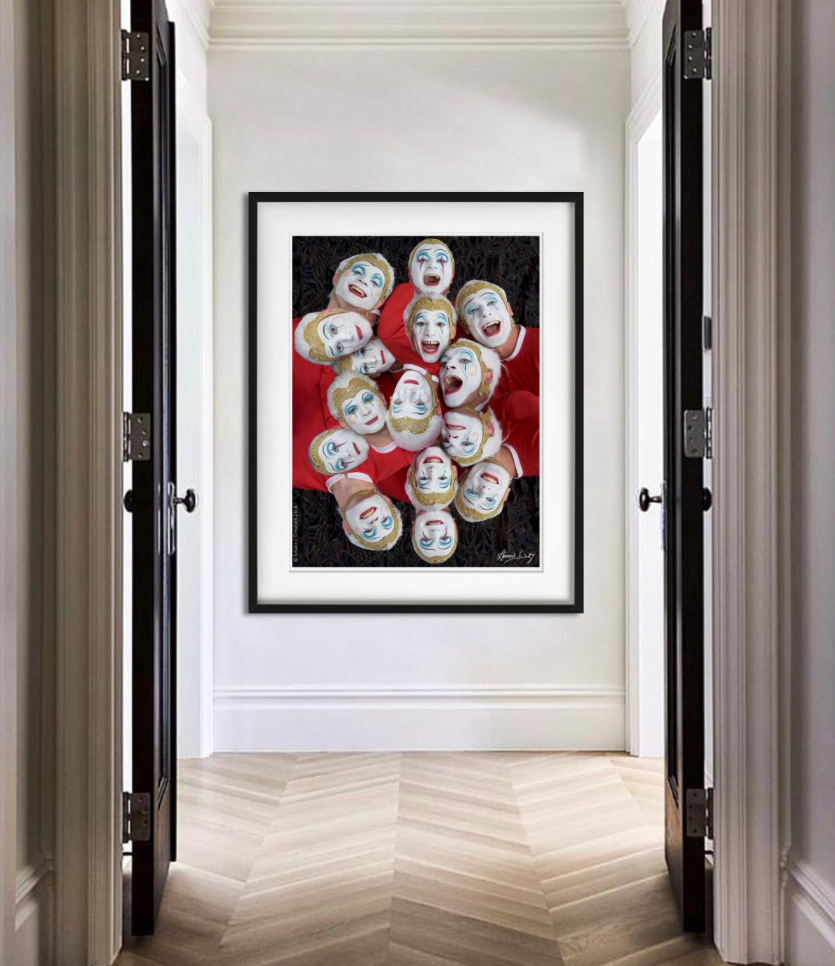 Cirque #4498 ANTHOLOGY - Group of Clown Performers, Fine Art Photography, 2018 For Sale 5