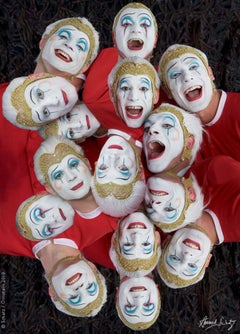 Howard Schatz - Cirque #4498 ANTHOLOGY - Group of Clown Performers, Fine Art Photography, 2018 Cirque #4498 ANTHOLOGY - Group of Clown Performers, Fine Art Photography, 2018