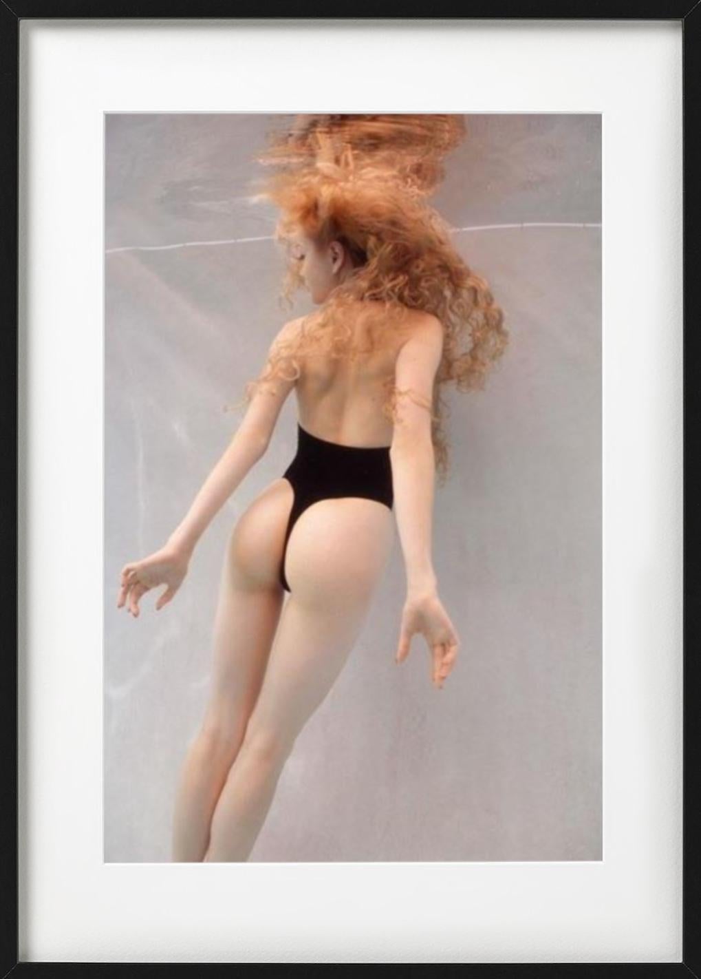 Shawnee Free Jones for Wolford - model underwater, fine art photography, 2015 For Sale 6