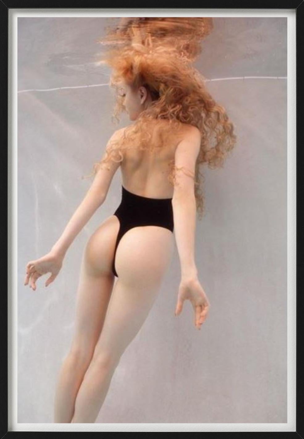 Shawnee Free Jones for Wolford - model underwater, fine art photography, 2015 For Sale 1