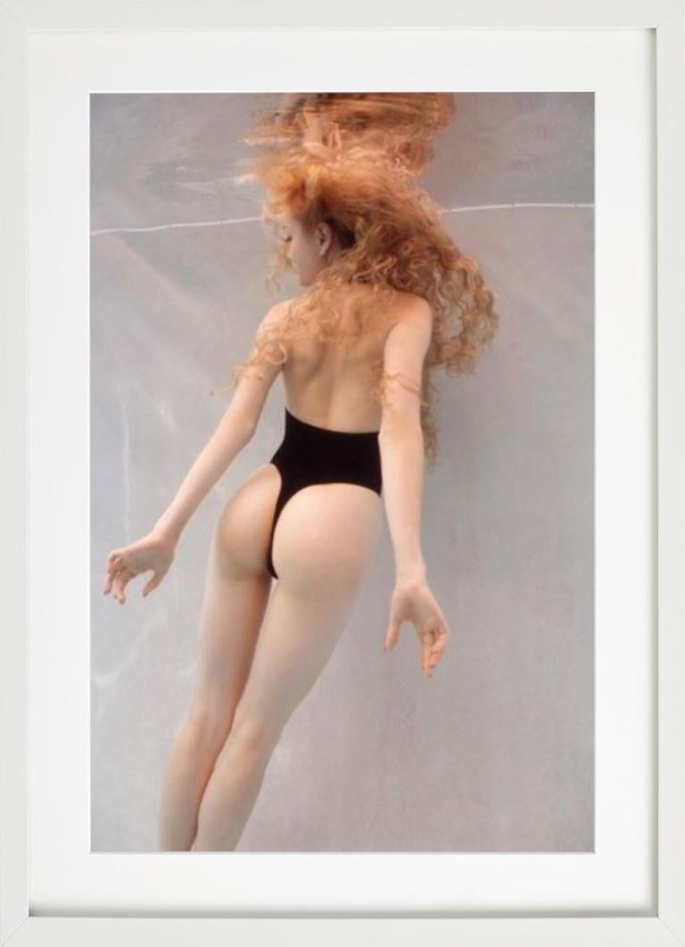 Shawnee Free Jones for Wolford - model underwater, fine art photography, 2015 For Sale 3