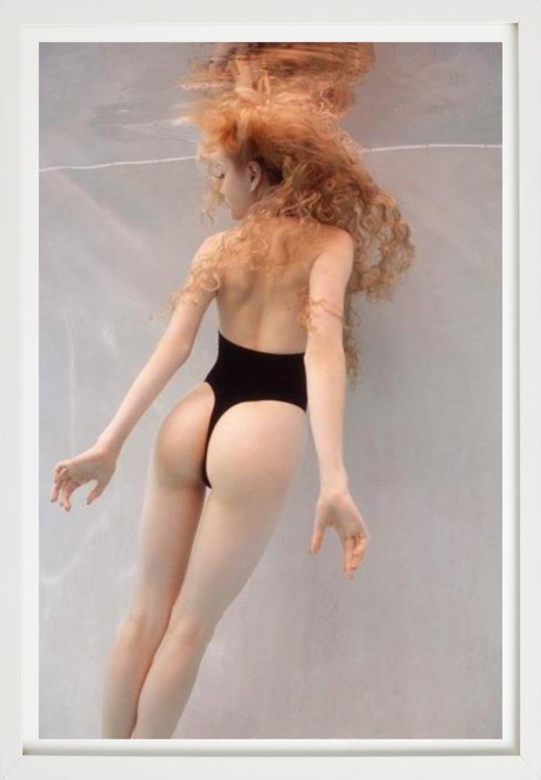 Shawnee Free Jones for Wolford - model underwater, fine art photography, 2015 For Sale 5