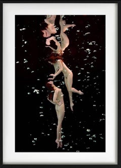 Underwater Study #2517 - Nude Floating Underwater, Fine Art Photography, 2005