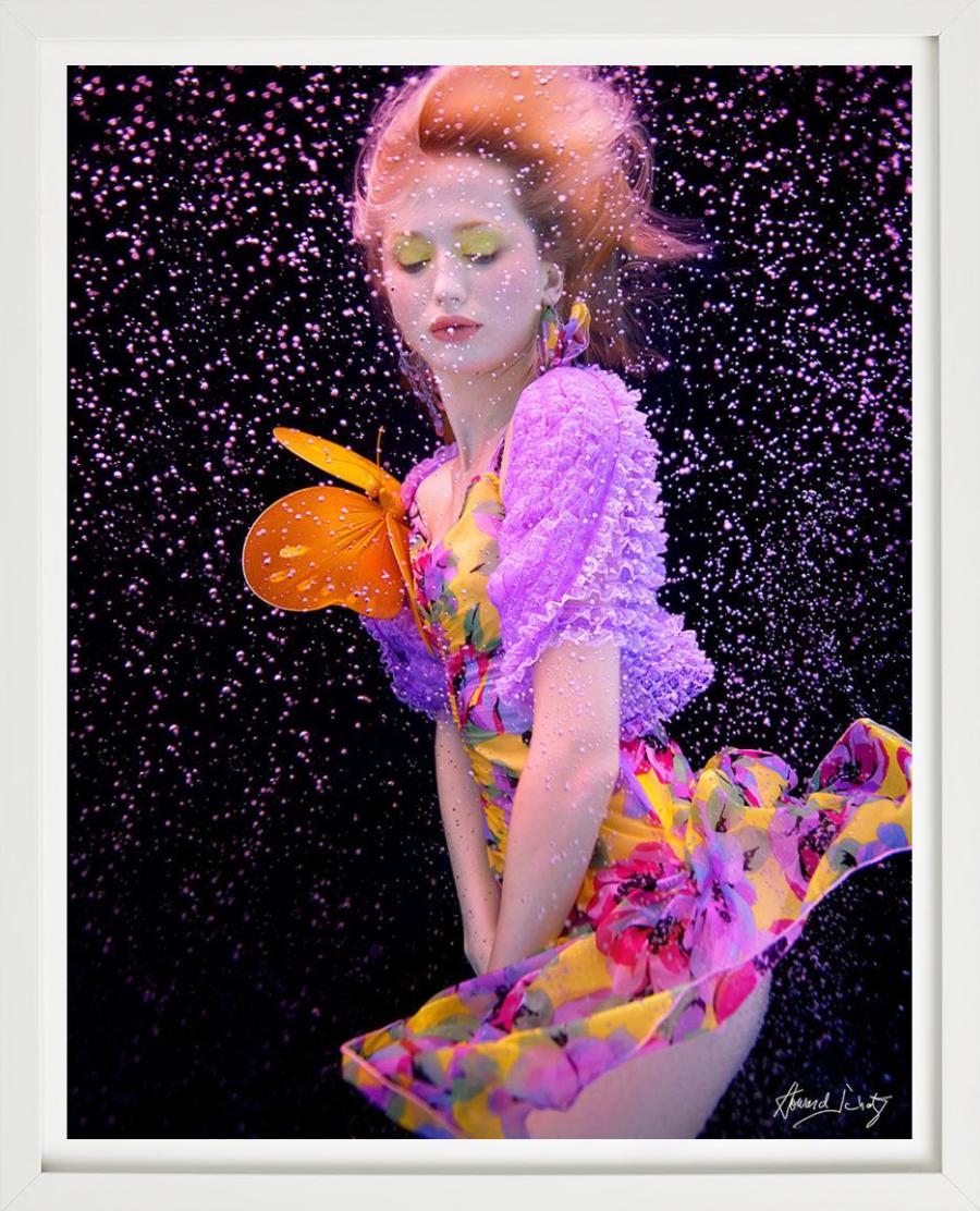 Unterwasserstudie #2615 - Unterwasserporträt in Rosa, Kunstfotografie, 2005 im Angebot 5