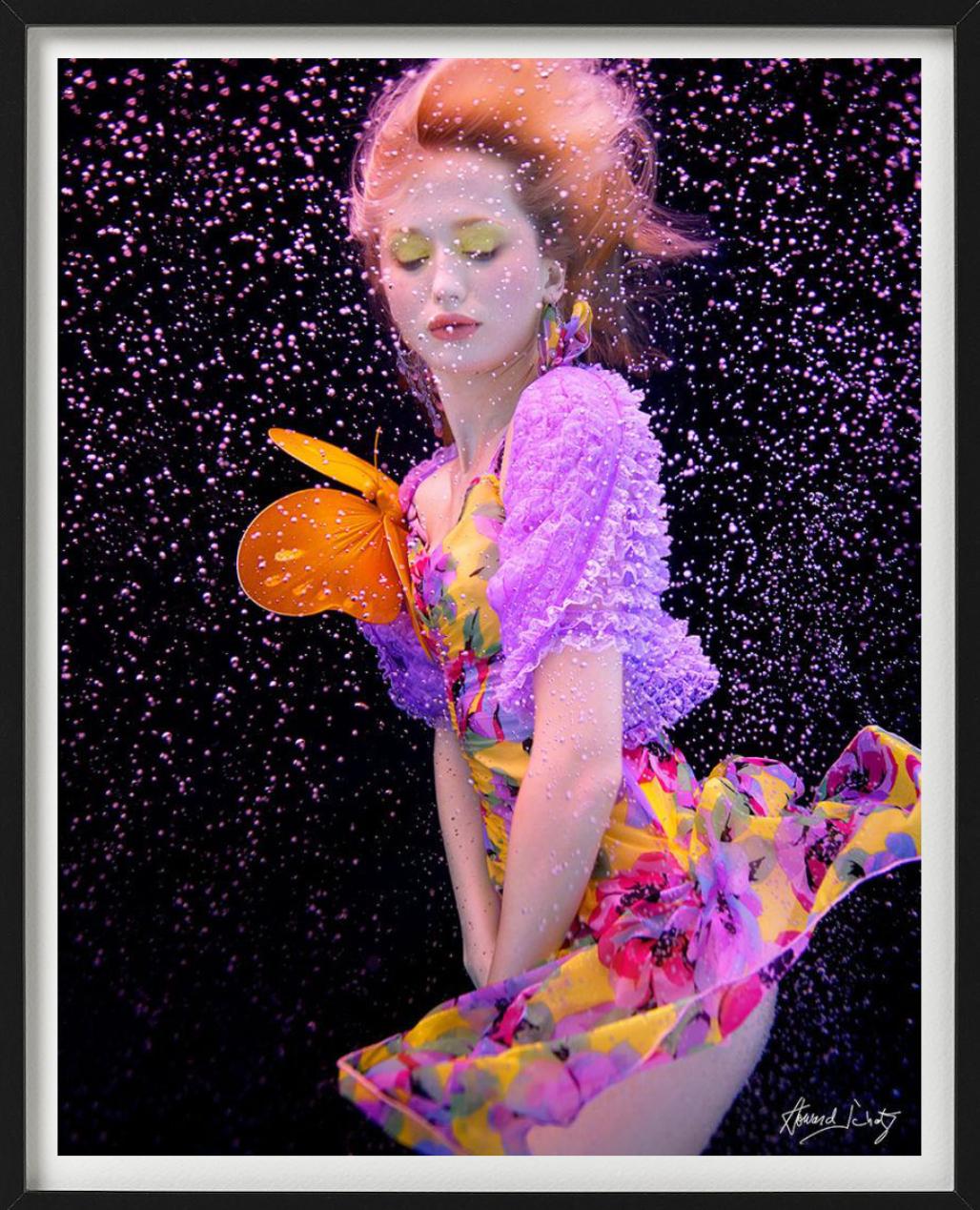 Unterwasserstudie #2615 - Unterwasserporträt in Rosa, Kunstfotografie, 2005 im Angebot 8