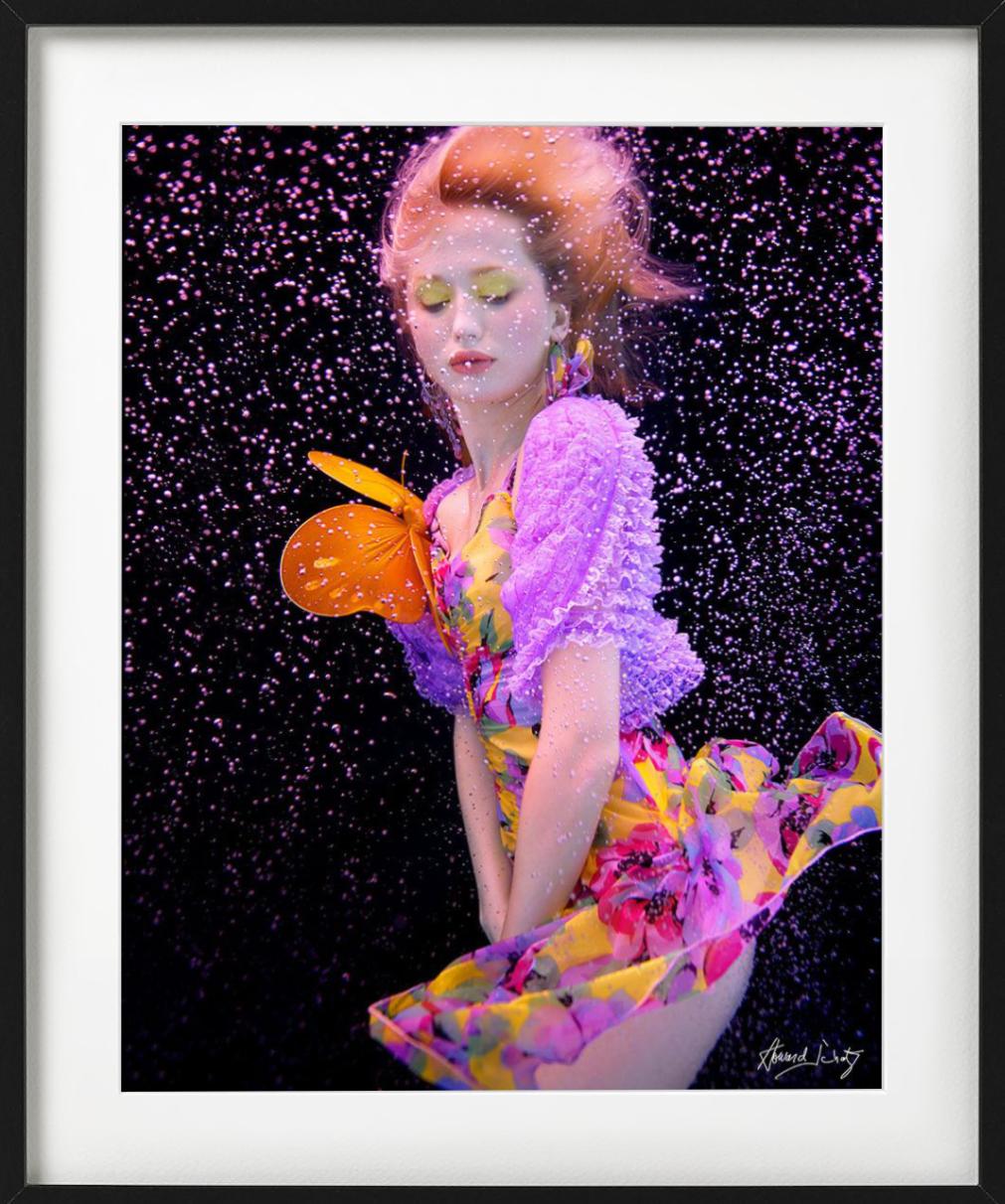 Unterwasserstudie #2615 - Unterwasserporträt in Rosa, Kunstfotografie, 2005 im Angebot 2