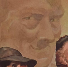 World War 2 original propaganda poster - Don't be a dope and spread inside dope