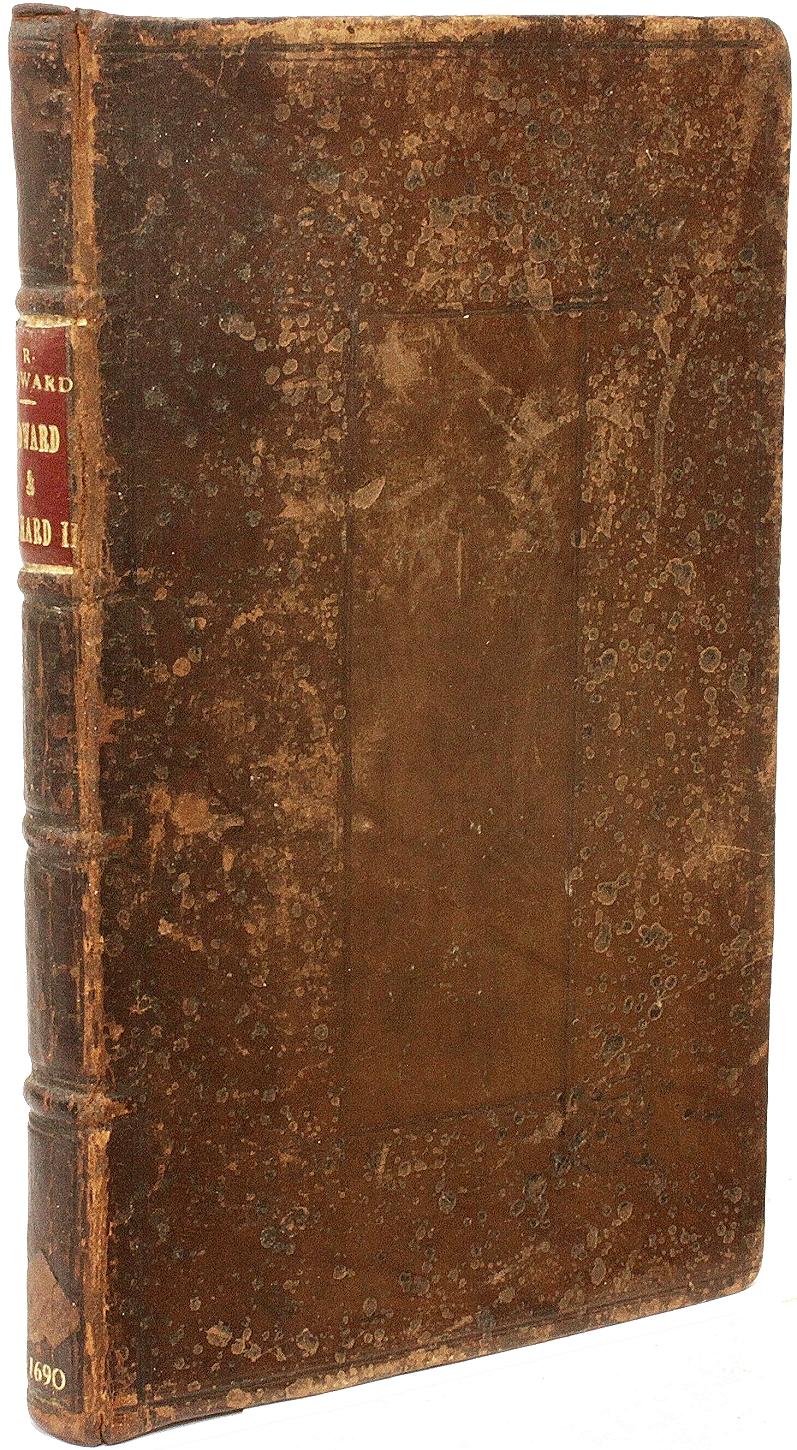 HOWARD, Sir Robert. The History Of The Reigns Of Edward and Richard II. (1690) In Good Condition For Sale In Hillsborough, NJ