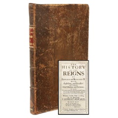 HOWARD, Sir Robert The. L'histoire des règnes d'Edward et de Richard II. (1690)