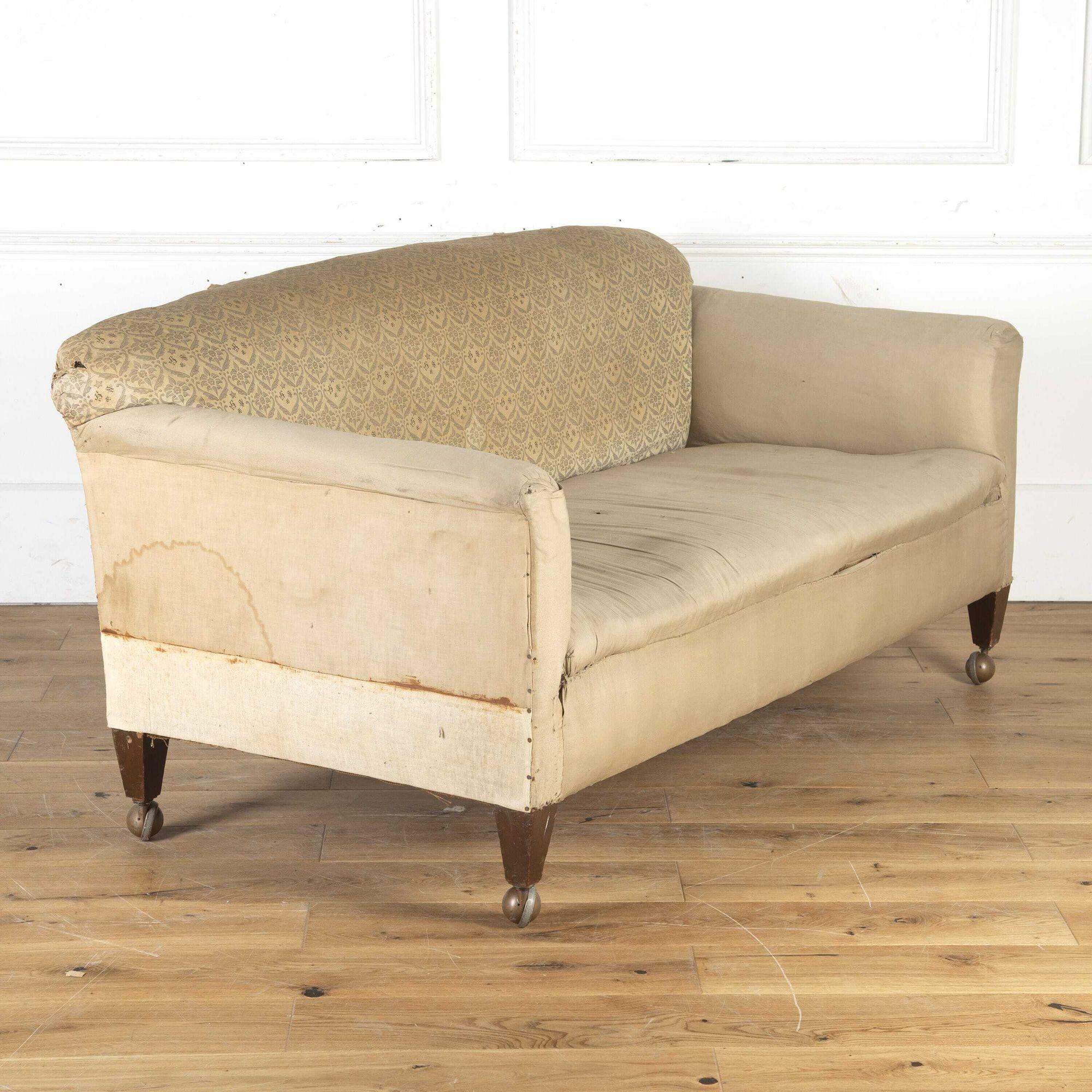 English Howard & Sons Beaumont Sofa For Sale