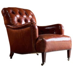 Howard & Sons Bridgewater Armchair, 19th Century, circa 1890