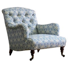 Howard & Sons Bridgewater Armchair 19th Century England circa 1840