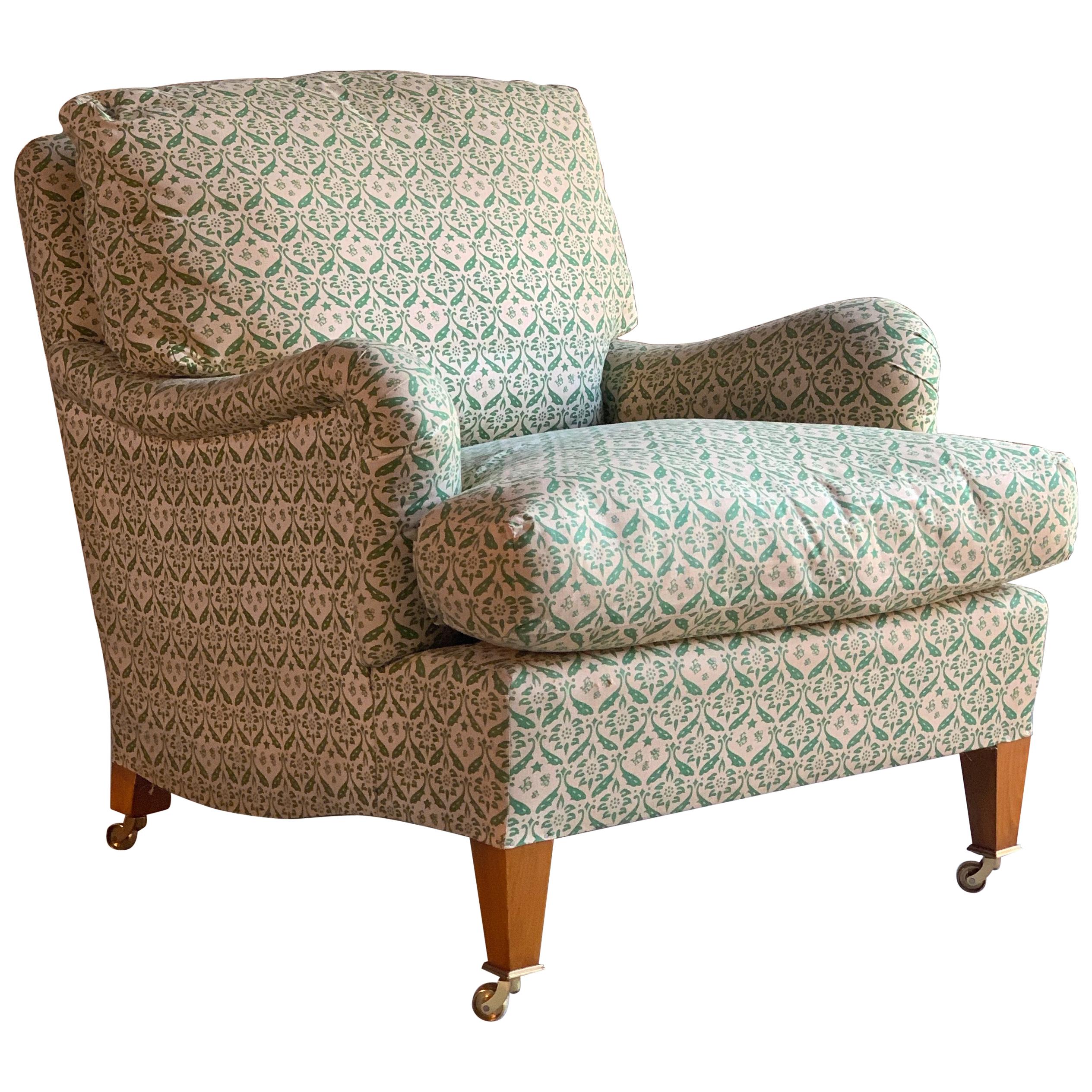 Howard & Sons Bridgewater Armchair Deep Seated Loose Cushion Chair 2009