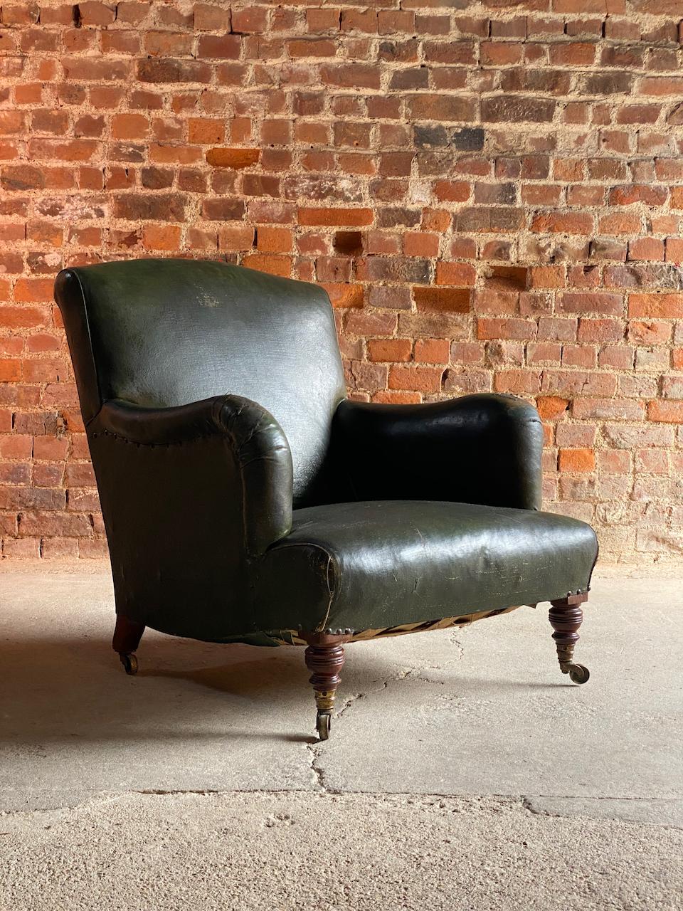 Howard & Sons Bridgewater armchairs 19th Century England Circa 1840

A magnificent early edition 19th century Howard & Sons ‘English Country House’ Bridgewater armchair England circa 1840, this magnificent Bridgewater armchair is of typical form