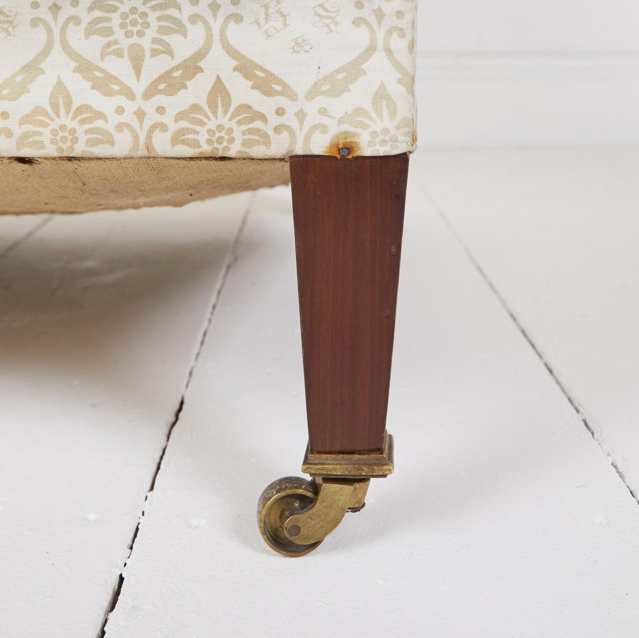 Howard and Sons bridgewater poltrona da salotto antica inglese in vendita 4