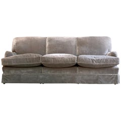 Howard & Sons Bridgewater Sofa Deep Seated Loose Cushion Bespoke 2014 Number 1