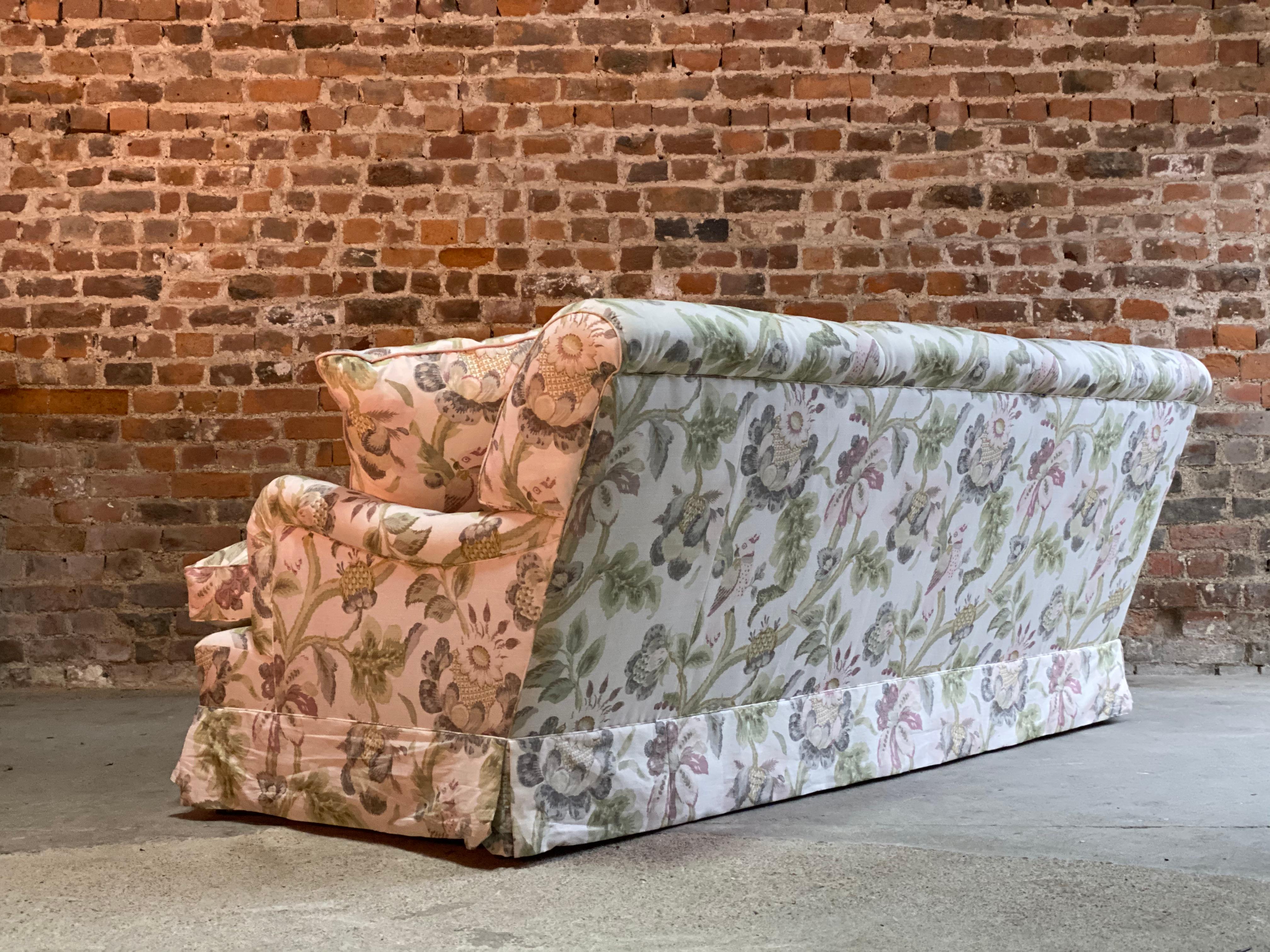 Howard & Sons Bridgewater Sofa Deep Seated Loose Cushion Bespoke 2014 Number 3 2
