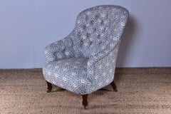 Howard & Sons Button Back Armchair