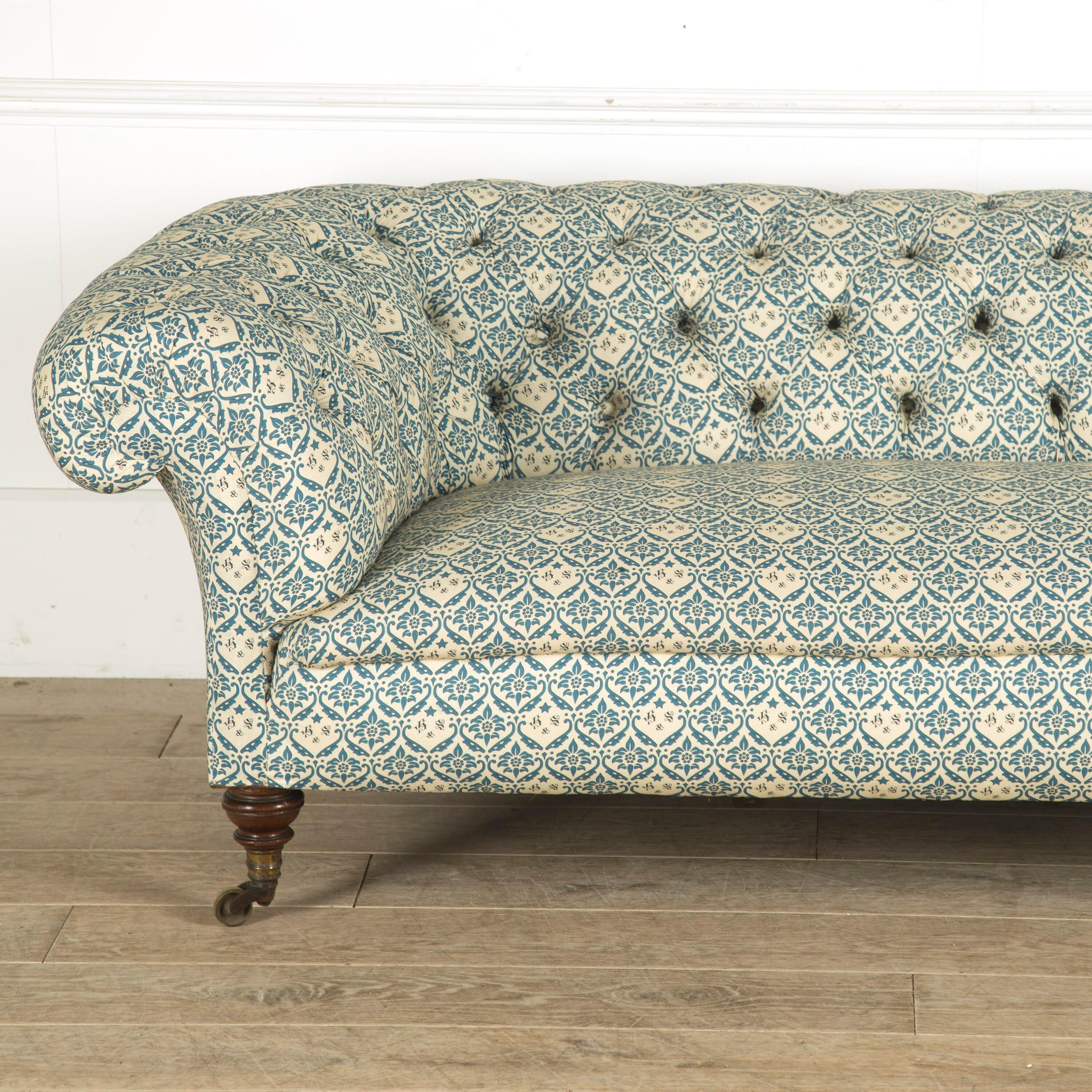 Country Howard & Sons Chesterfield Sofa